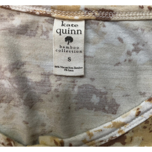 Kate Quinn, Bamboo Collection, Women's Top, Button Up, Size Small - Picture 3 of 5